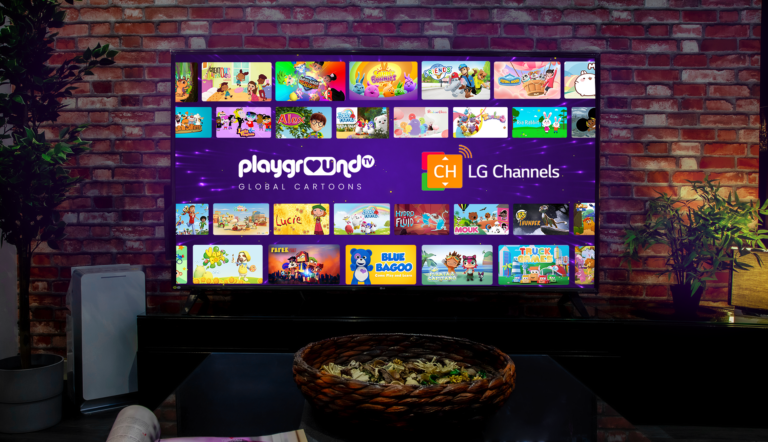 Playground TV Channel premiers kids channel on LG Channels across Europe.